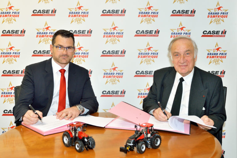 Case IH devient partenaire majeur du Grand Prix d'Amérique 2020