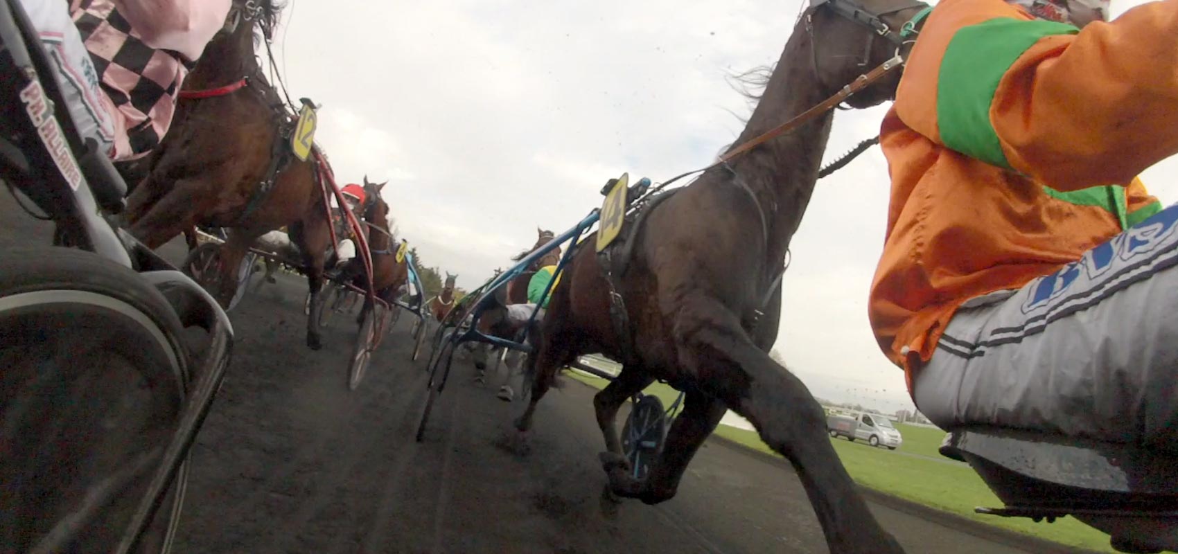 Prix d’Amérique Races ZEturf Qualif #1 : on-board cameras in the race