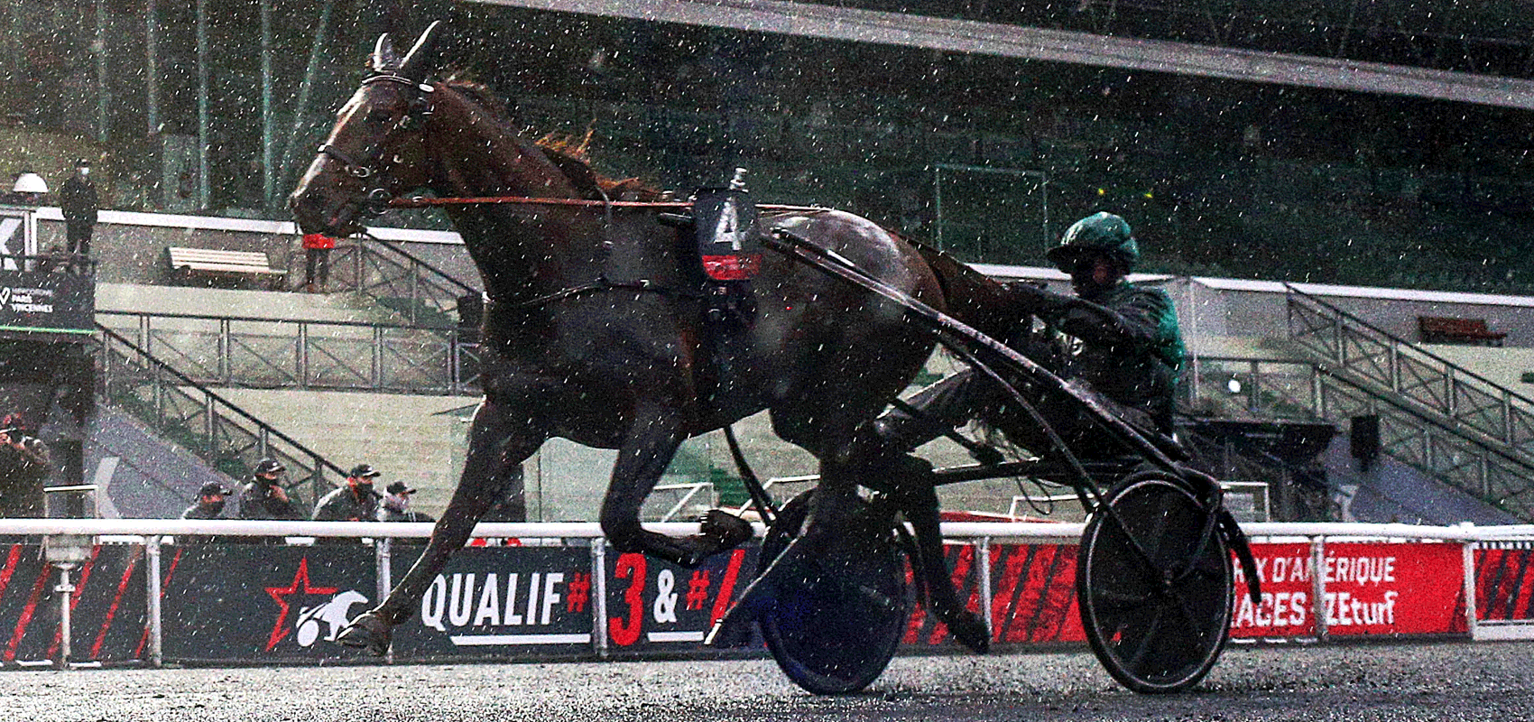 PRIX D’AMERIQUE RACES ZETURF QUALIF#3 : GU D’HERIPRE QUALIFIED FOR THE 3 SUMMIT RACES