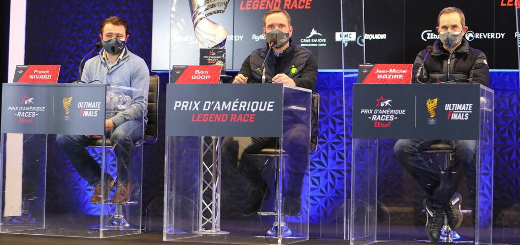 conférence de presse prix d'amérique legend race