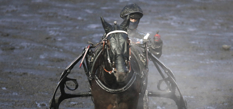 Power sur l'hippodrome Paris-Vincennes