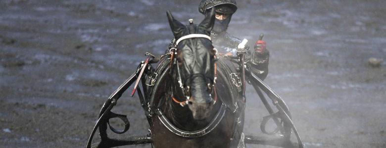 Power sur l'hippodrome Paris-Vincennes